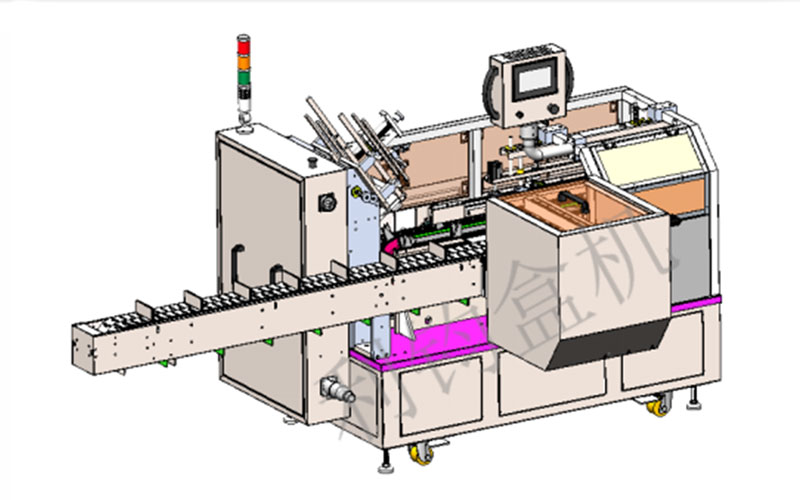 玩偶卡片玩具自動裝盒機3D設計圖